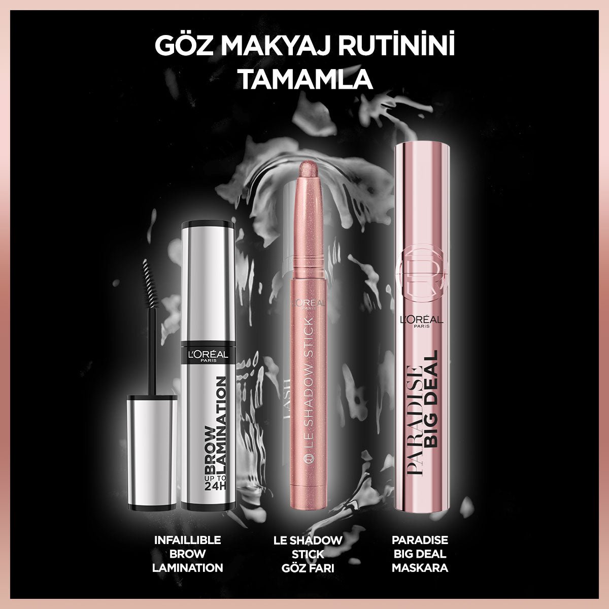 Loreal Paris Le Shadow Stick Göz Farı - 100 Ice Sparkle - Melori