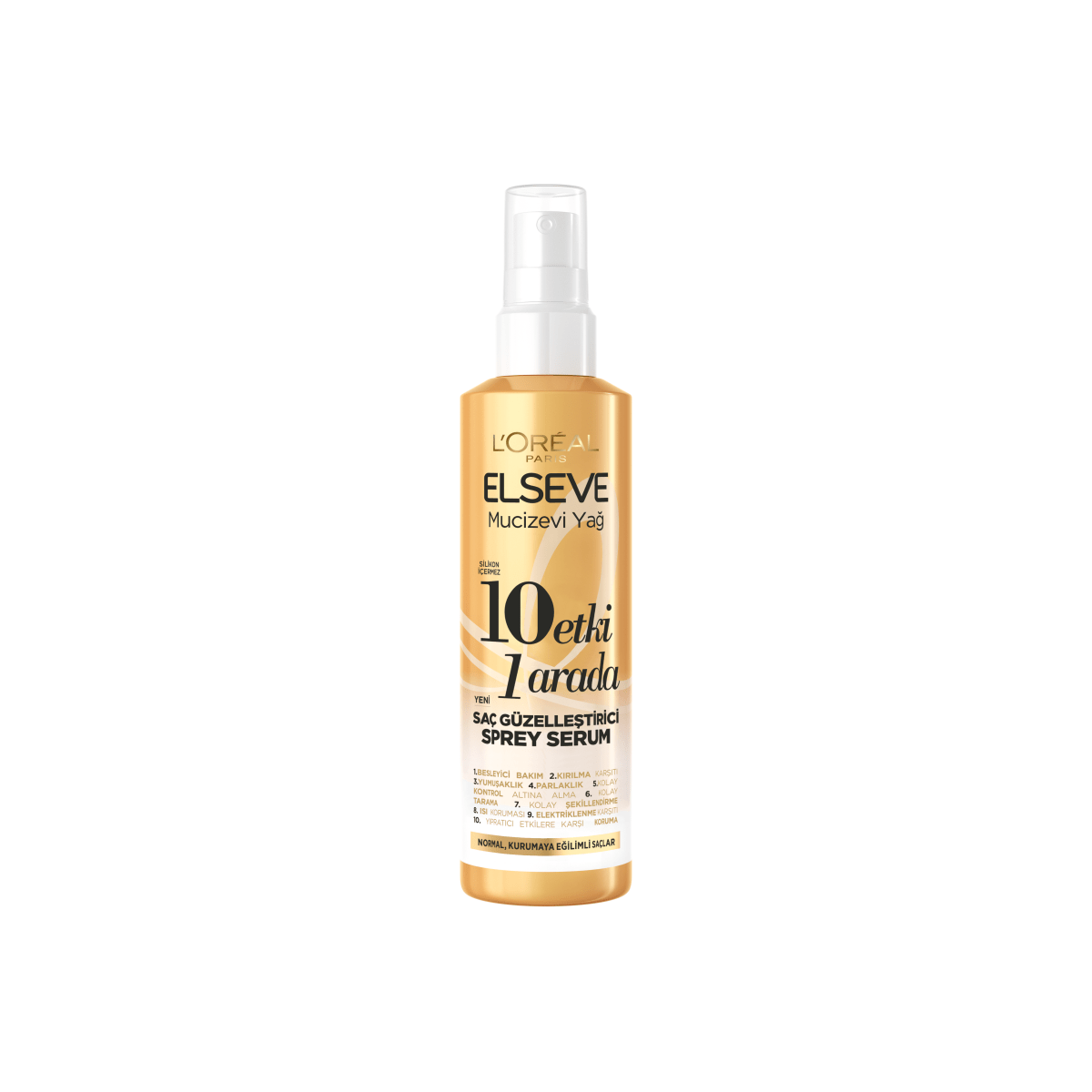 Loreal Paris Mucizevi Yağ 10 Etki 1 Arada Saç Güzelleştirici Sprey Serum 150ml - Melori