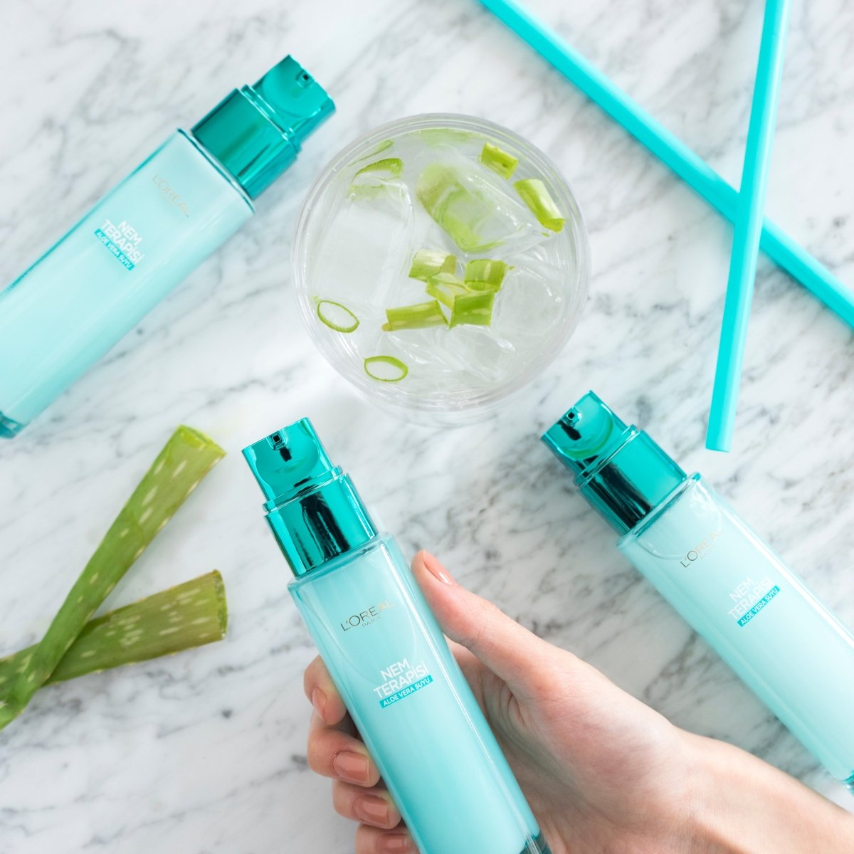 Loreal Paris Nem Terapisi Aloe Vera Suyu Kuru ve Hassas Ciltler 70 ml - Melori