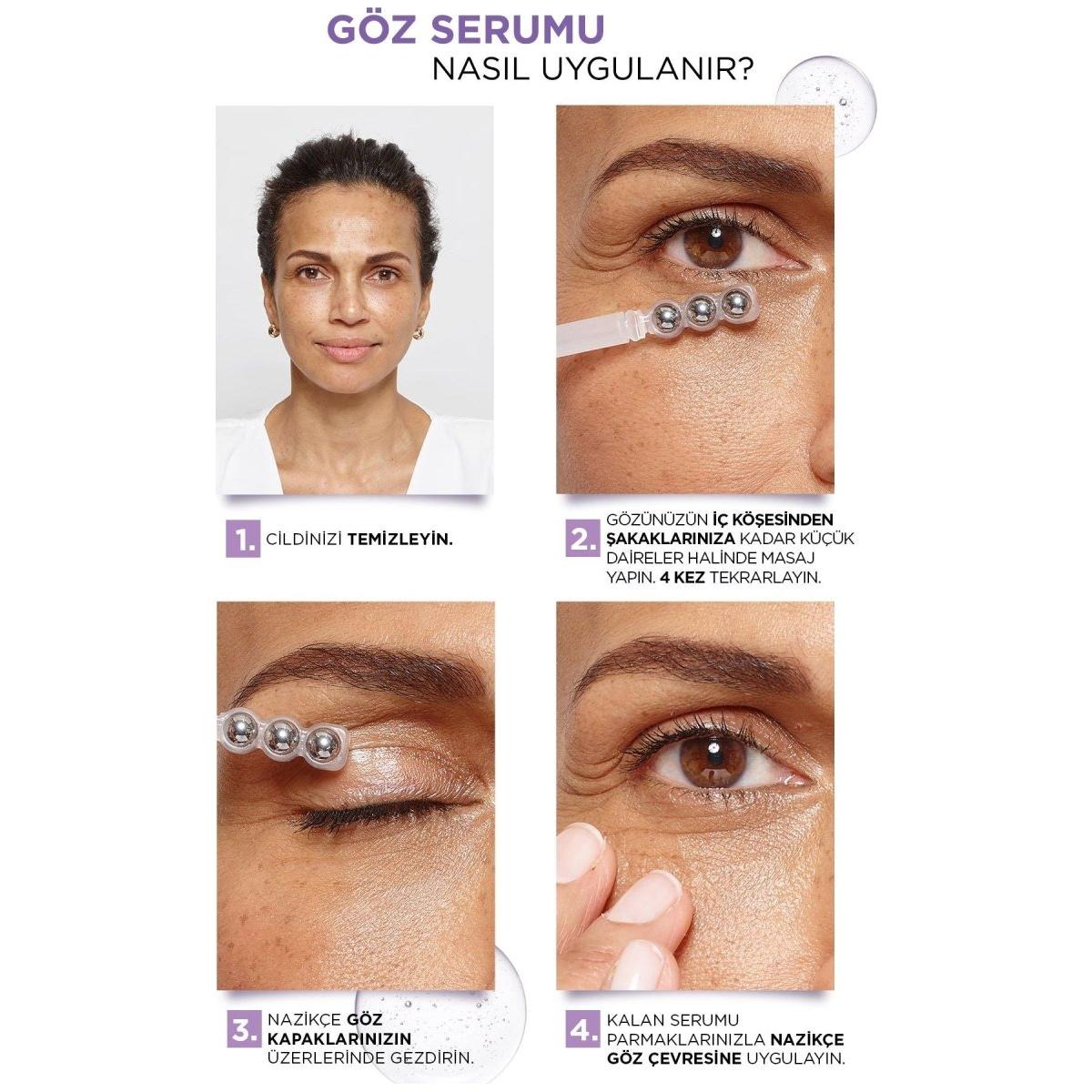 Loreal Paris Revitalift Filler Aydınlatıcı Göz Serumu 20ml - Melori