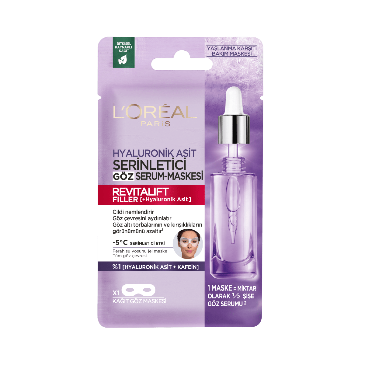 Loreal Paris Revitalift Filler Serinletici Göz Serum - Maskesi - Melori