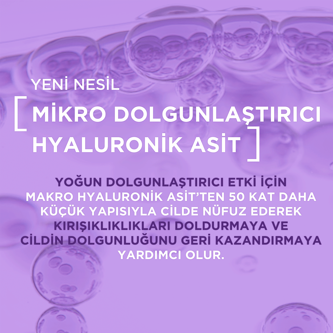 Loreal Paris Revitalift Filler Yoğun Dolgunlaştırıcı Yaşlanma Karşıtı Gündüz Kremi 50ml - Hyaluronik Asit - Melori