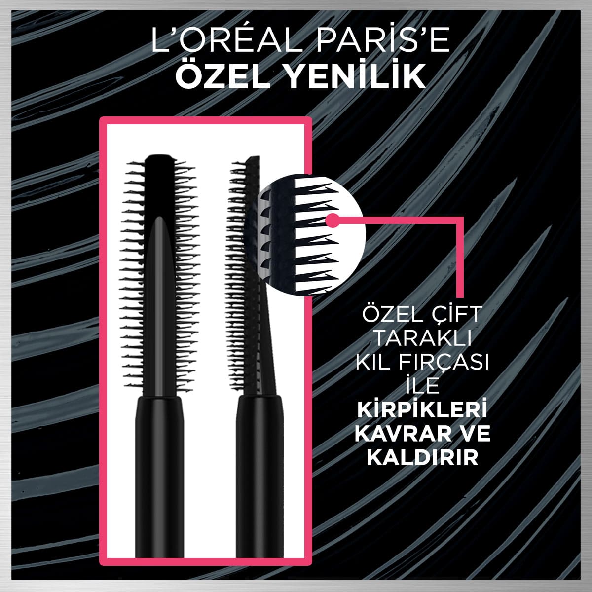 Loreal Paris Telescopic Lift Suya Dayanıklı Maskara - Melori