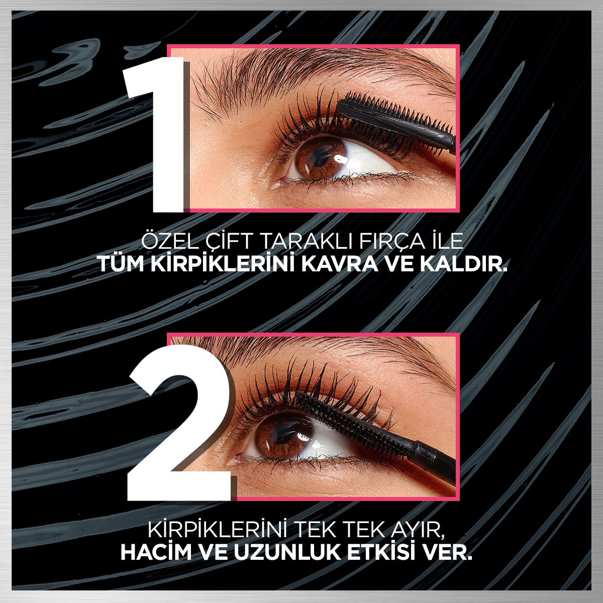Loreal Paris Telescopic Lift Suya Dayanıklı Maskara - Melori