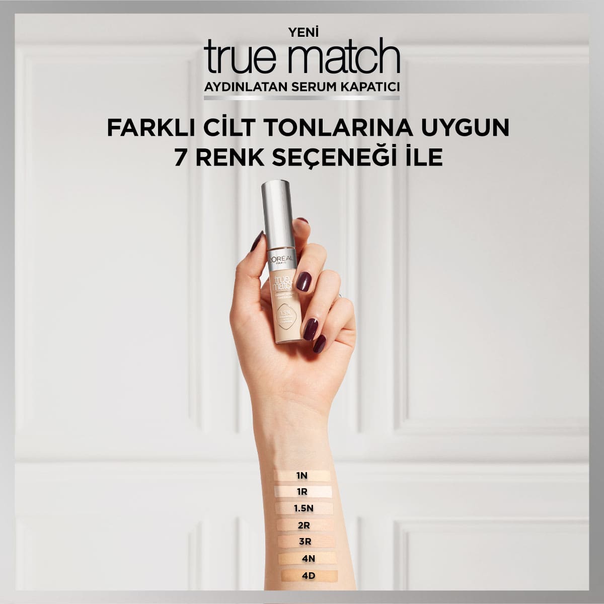 Loreal Paris True Match Aydınlatan Serum Kapatıcı - 1R 11 ml - Melori