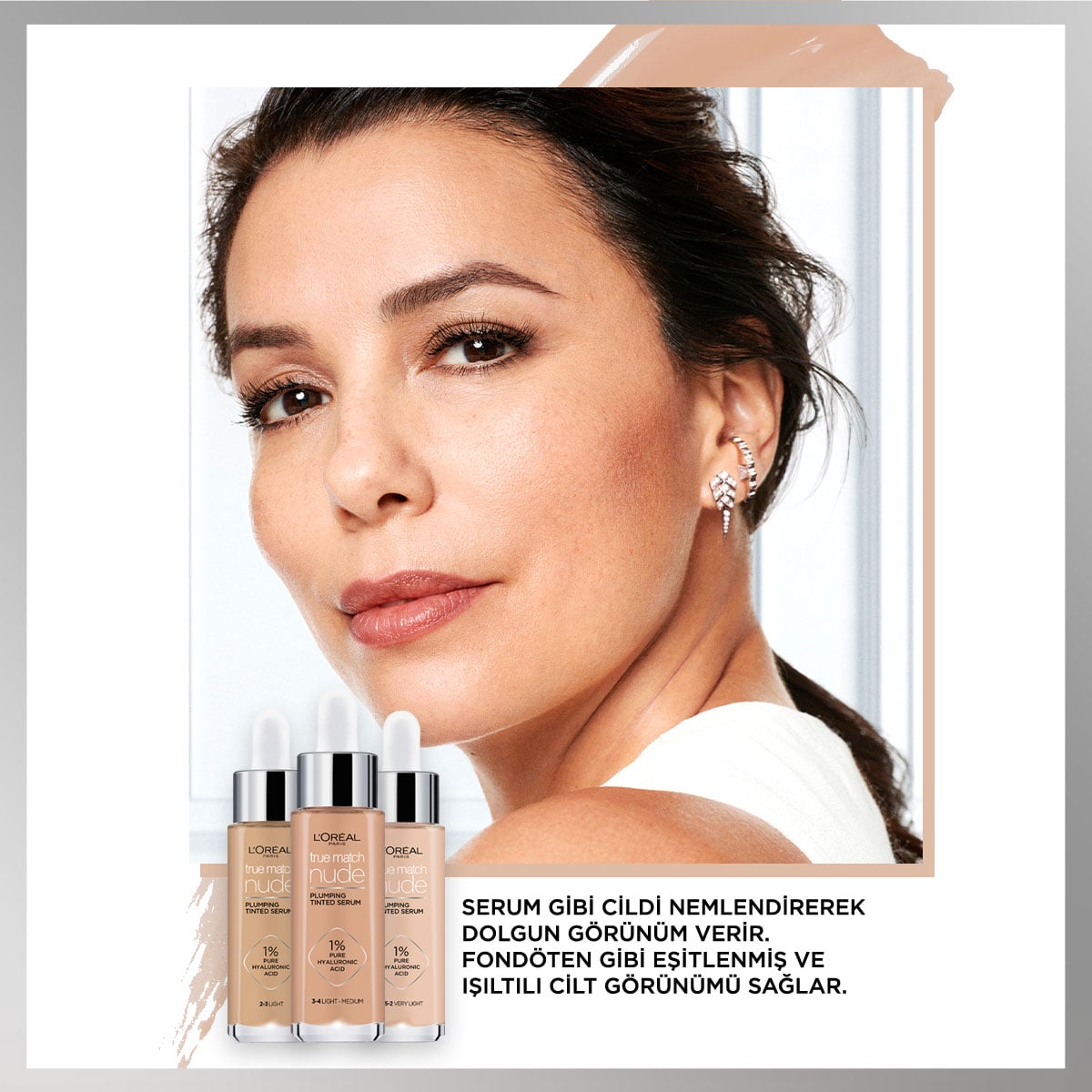 Loreal Paris True Match Nude Fondöten Serum 2 - 3 Light - Melori