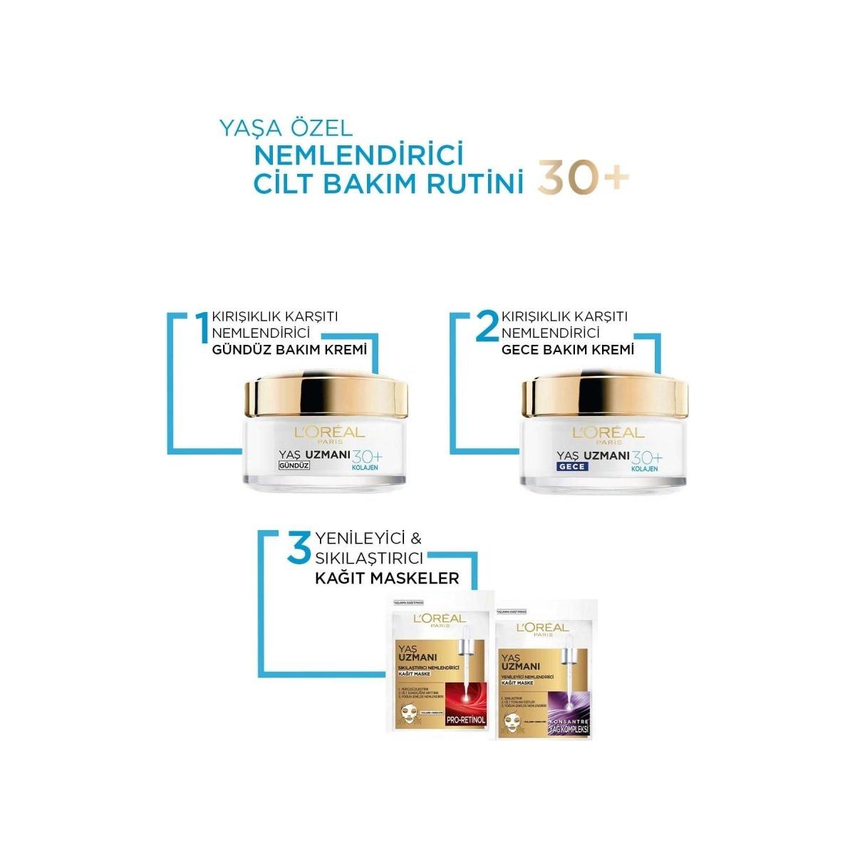 Loreal Paris Yaş Uzmanı 30+ Kırışıklık Karşıtı Nemlendirici Krem - Melori