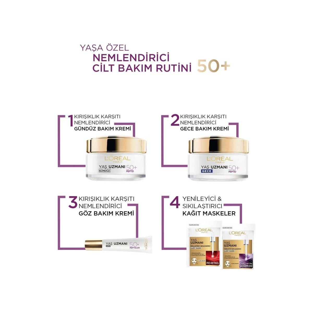 Loreal Paris Yaş Uzmanı 50+ Kırışıklık Karşıtı Yenileyici Göz Kremi - Melori
