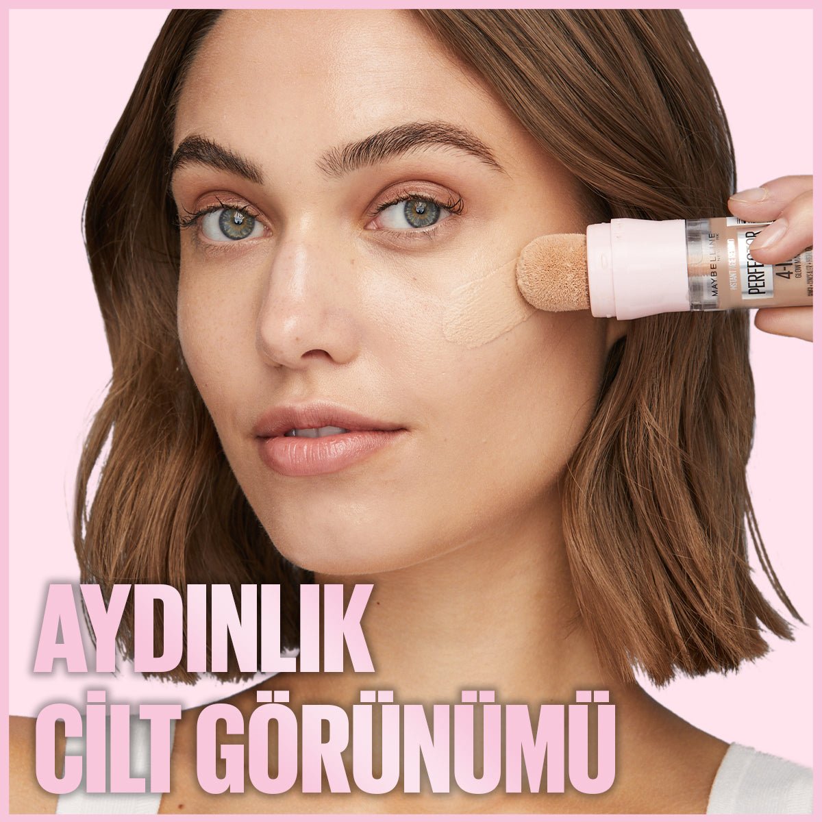 Maybelline Instant Perfector Glow 4 Etki 1 Arada Fondöten - 00 Fair Light - Melori