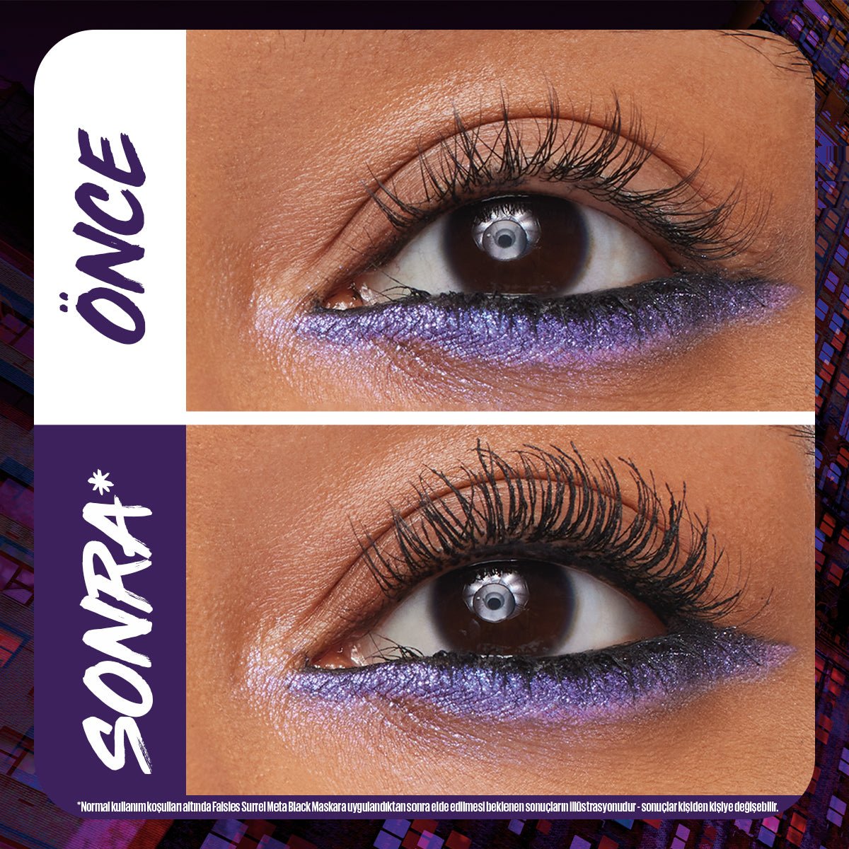 Maybelline New York Falsies Surreal Meta Black Maskara - Melori