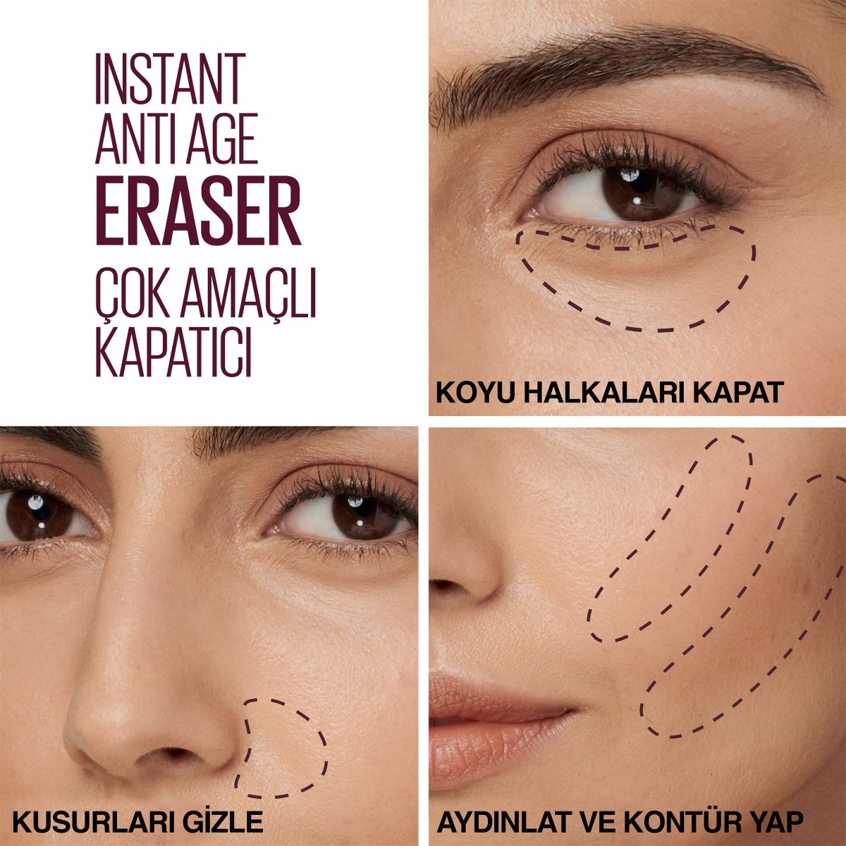 Maybelline New York Instant Anti Age Eraser Kapatıcı - 121 Light Honey - Melori