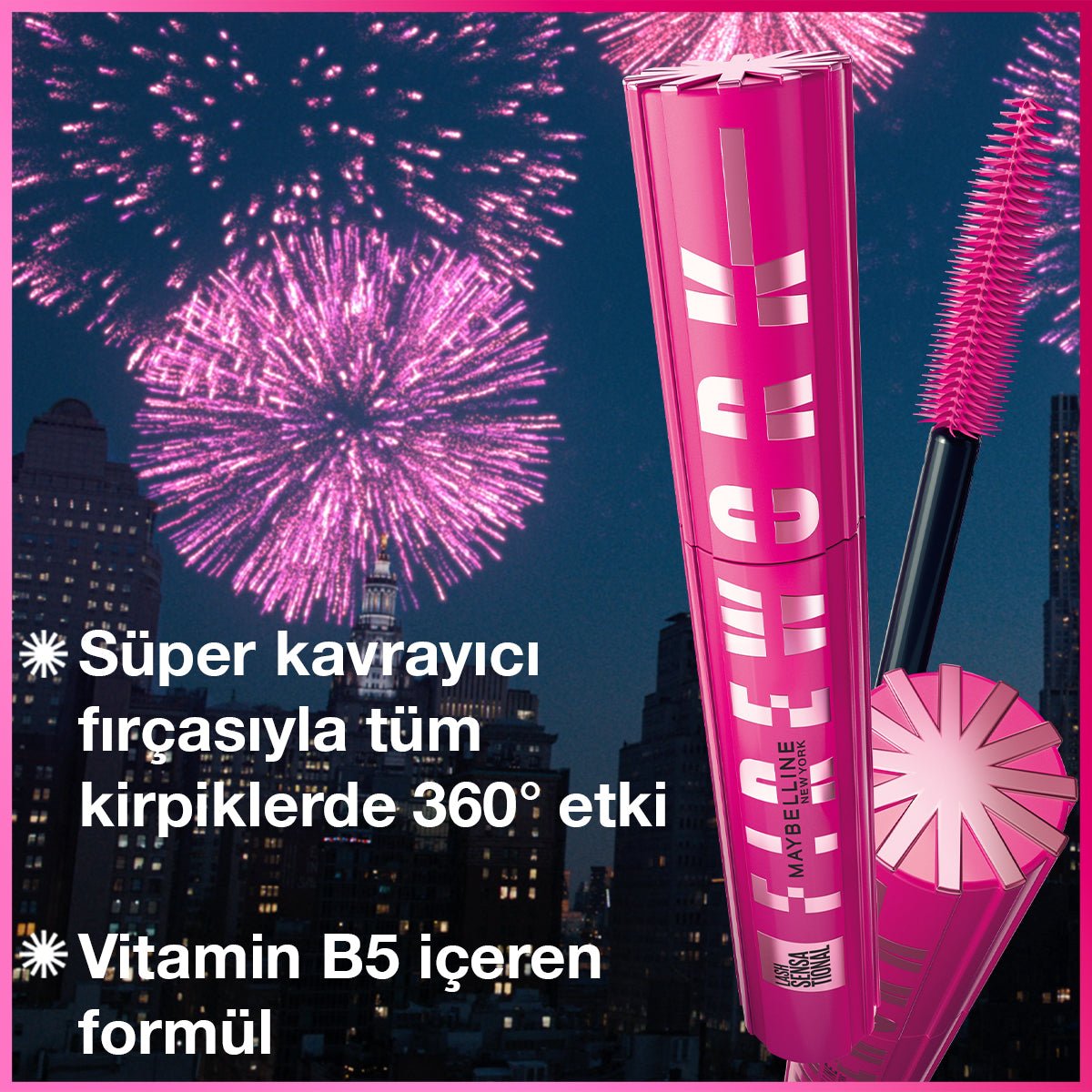 Maybelline New York Lash Sensational Firework Maskara - Melori