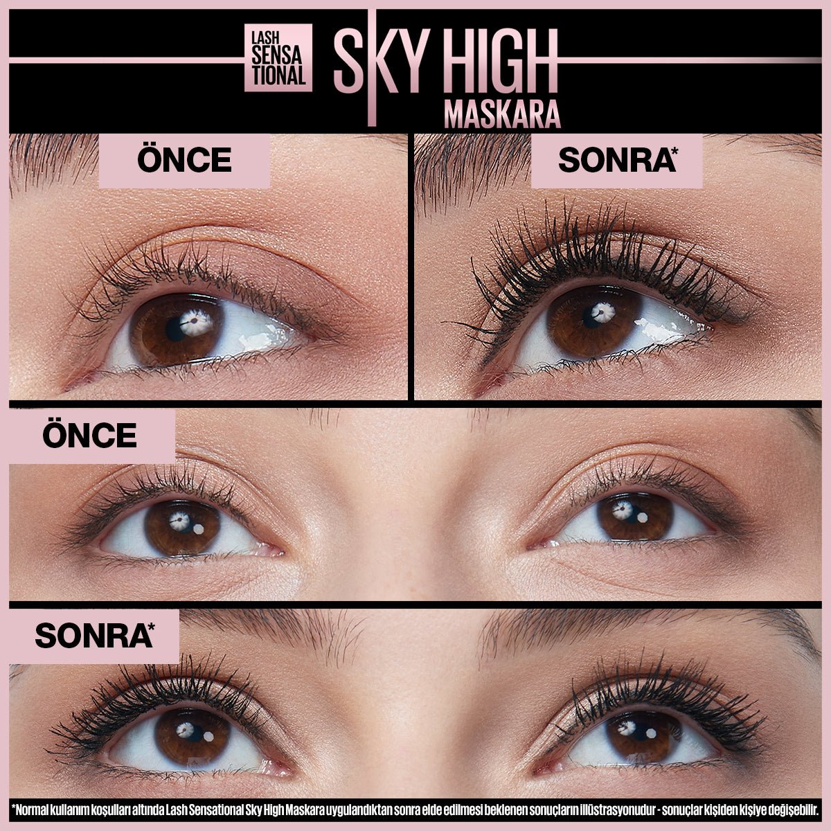 Maybelline New York Lash Sensational Sky High Maskara - Melori