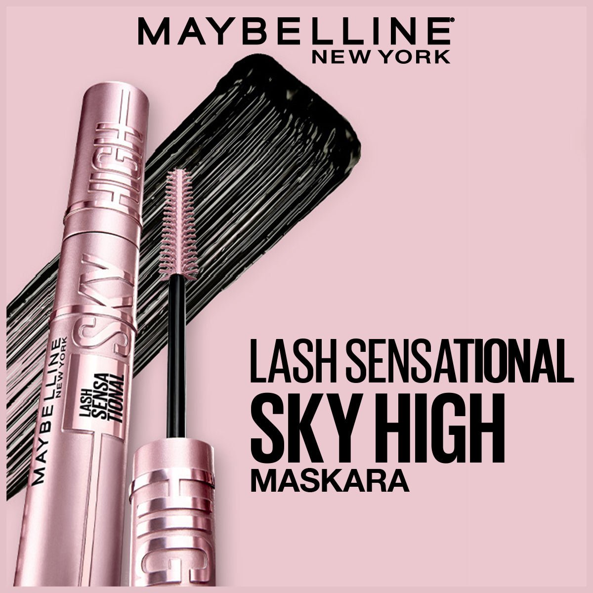 Maybelline New York Lash Sensational Sky High Maskara - Melori