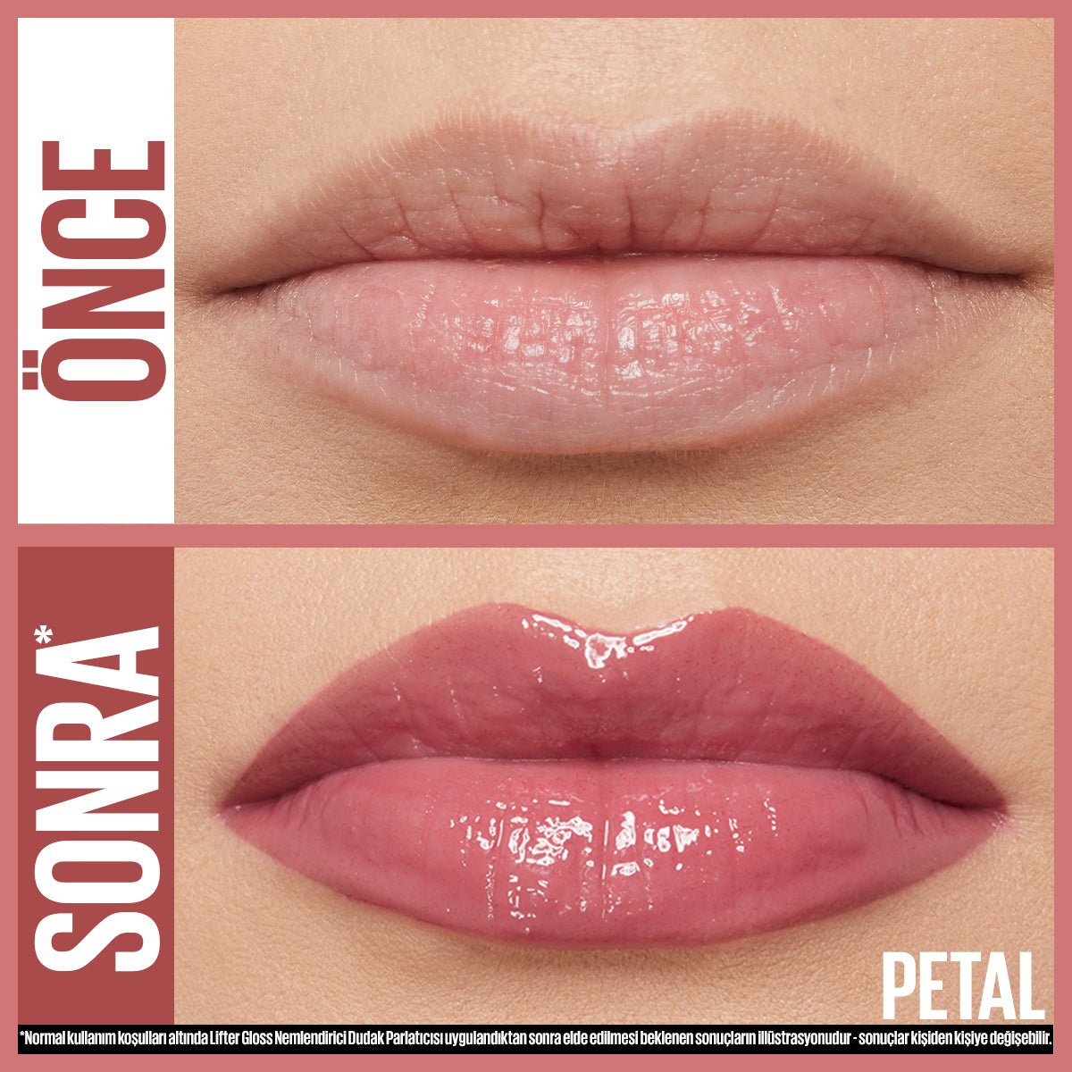 Maybelline New York Lifter Gloss Nemlendirici Dudak Parlatıcısı - 005 Petal - Melori