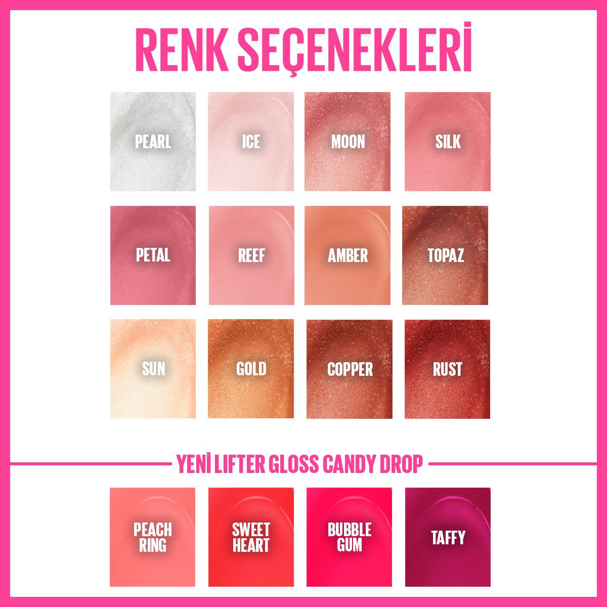 Maybelline New York Lifter Gloss Nemlendirici Dudak Parlatıcısı - 22 Peach Ring - Melori
