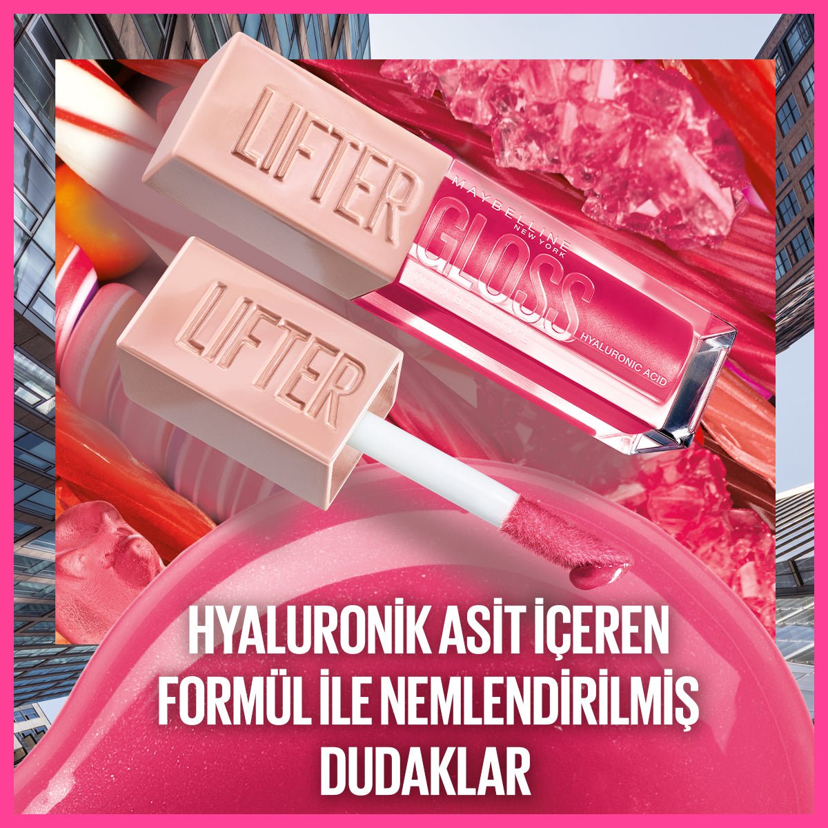 Maybelline New York Lifter Gloss Nemlendirici Dudak Parlatıcısı - 22 Peach Ring - Melori