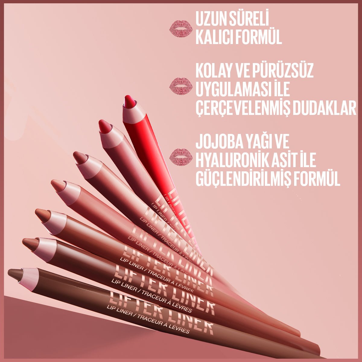 Maybelline New York Lifter Liner Dudak Kalemi - 07 Big Lift - Melori