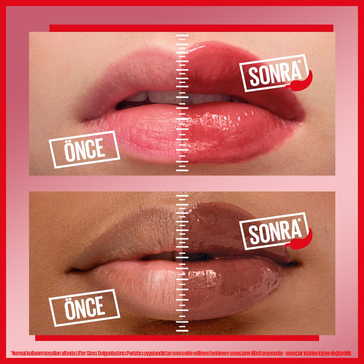 Maybelline New York Lifter Plump Dudak Parlatıcısı - 005 Peach Fever - Melori