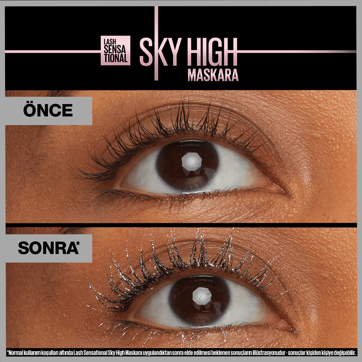 Maybelline New York Space Diamond Elmas Işıltılı Maskara - Melori