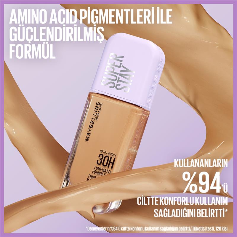 Maybelline New York Super Stay Lumi Matte Fondöten - 140 - Melori