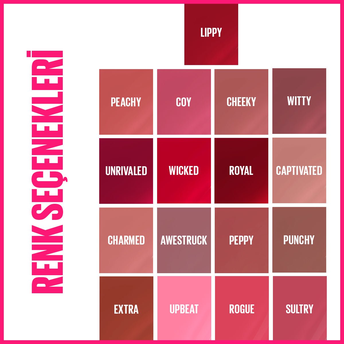 Maybelline New York Super Stay Vinyl Ink Uzun Süre Kalıcı Likit Parlak Ruj 155 Upbeat - Melori