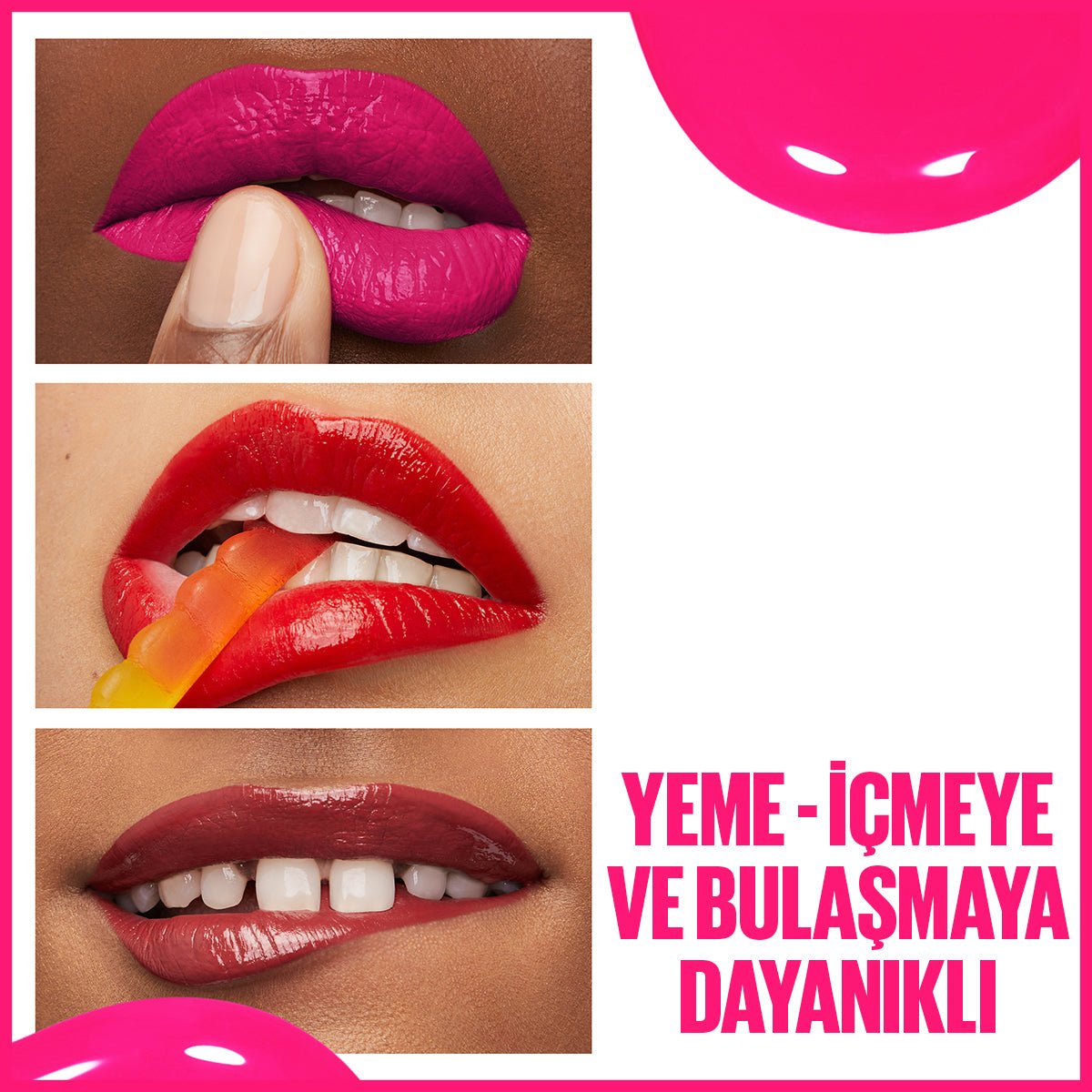 Maybelline New York Super Stay Vinyl Ink Uzun Süre Kalıcı Likit Parlak Ruj 155 Upbeat - Melori