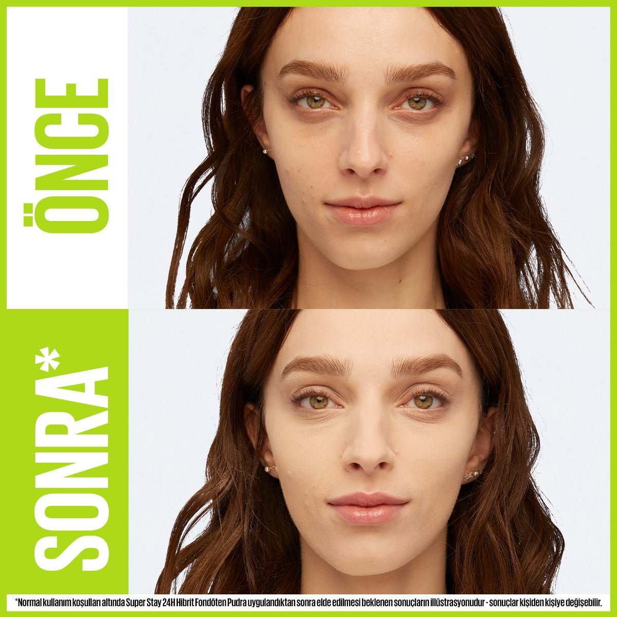 Maybelline New York Superstay Hibrit Pudra - Fondöten - 30 - Melori