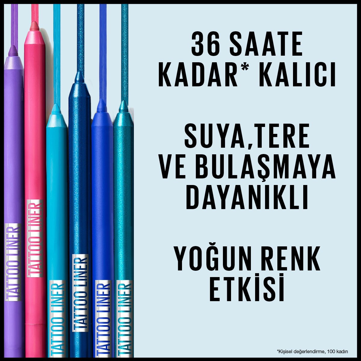 Maybelline New York Tattoo Liner Jel Göz Kalemi - Galactic Cobalt - Melori