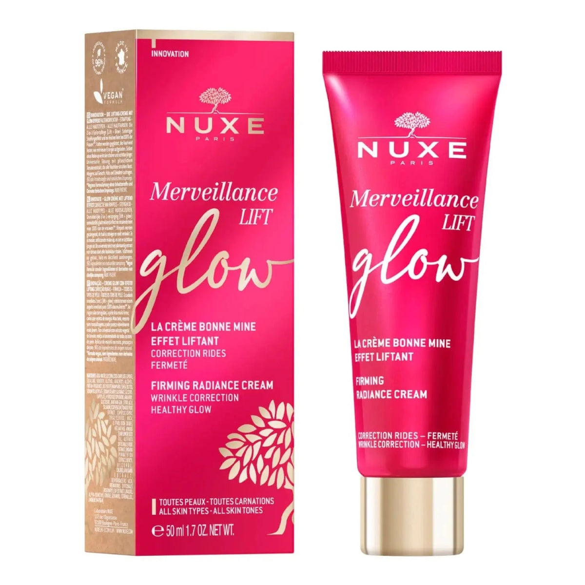Nuxe Merveillance Lift Glow Sıkılaştırıcı Işıltı Veren Nemlendirici Krem 50 ml - Melori