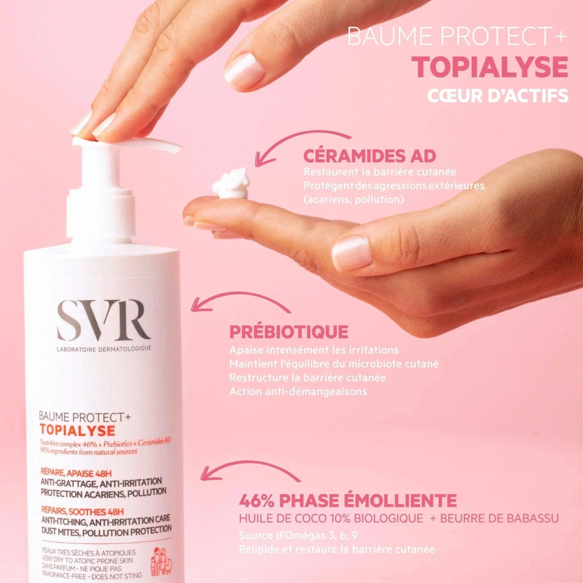 SVR Topialyse Balm Protect+ 400 ml - Melori