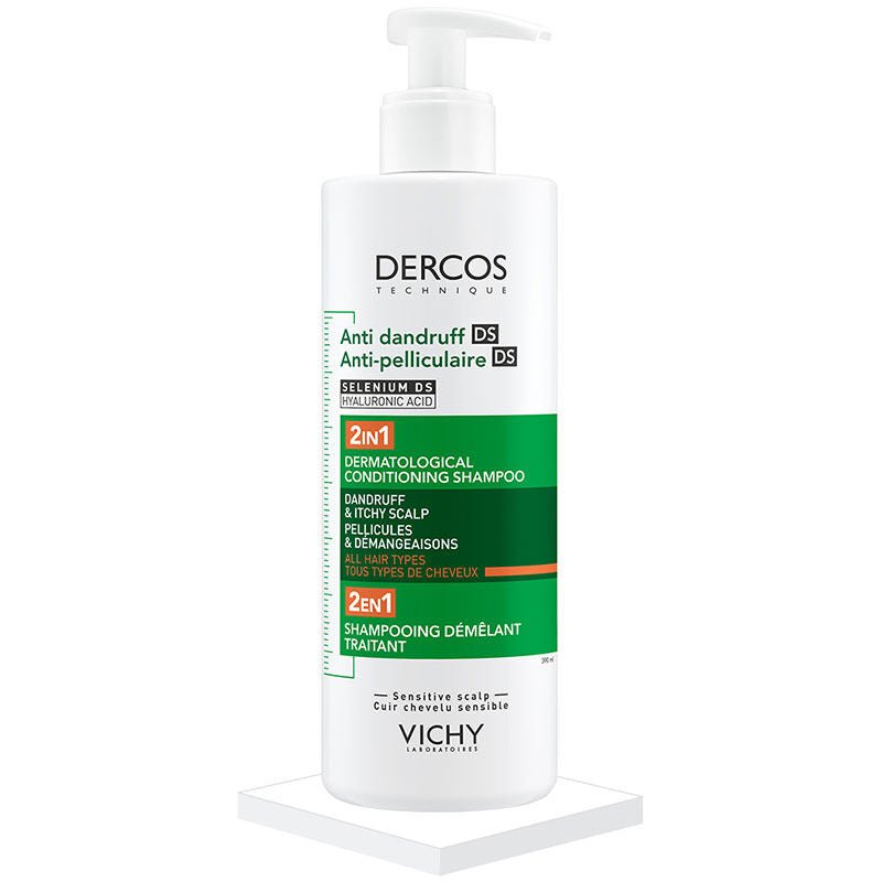 Vichy Dercos 2’si 1 Arada Kepek Karşıtı ve Nemlendirici Şampuan 390 ml - Melori