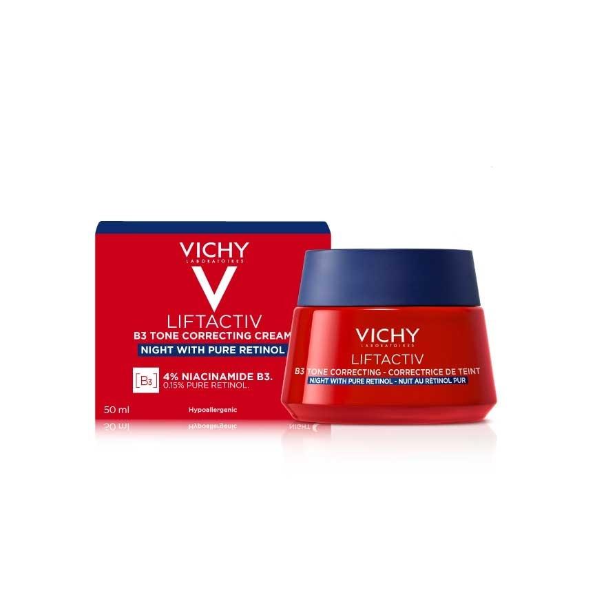 Vichy Liftactiv B3 Cilt Tonu Eşitleyici Retinol İçeren Gece Kremi 50 ml - Melori