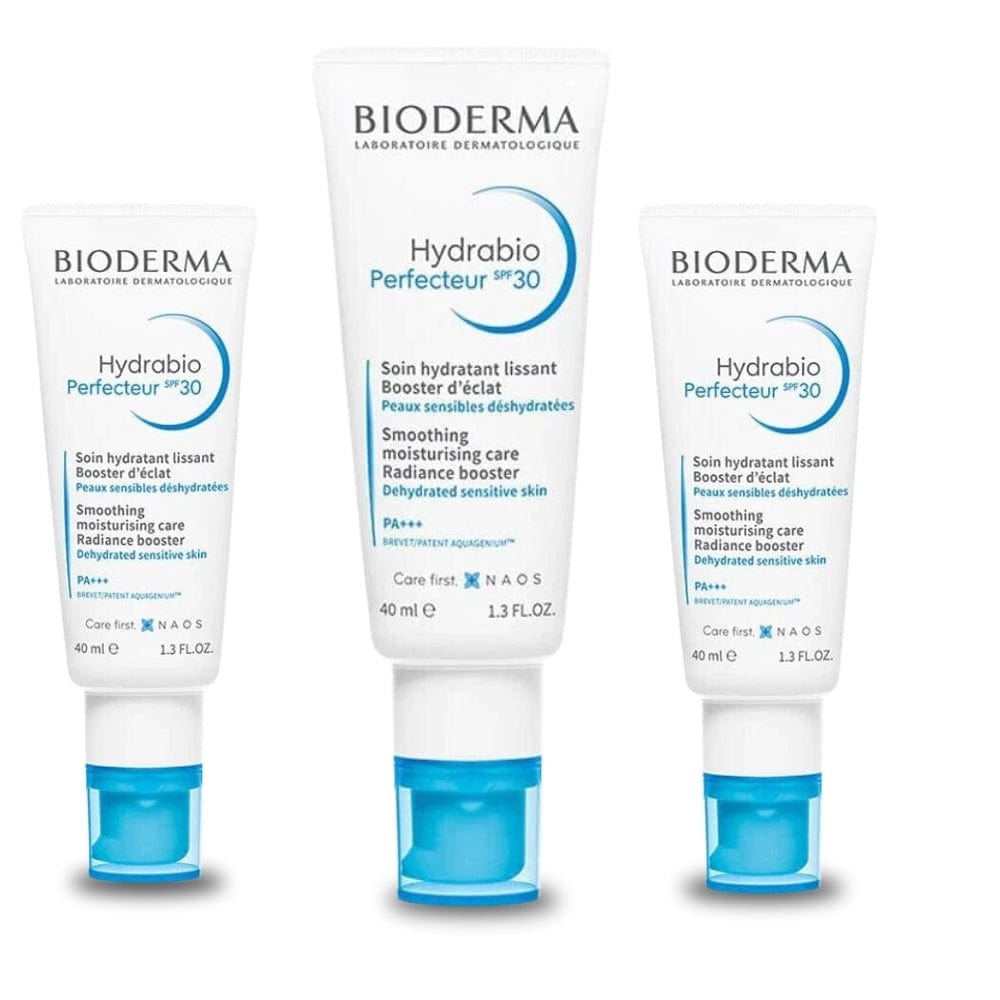 Bioderma Hydrabio Perfecteur Spf30 Moisturising Cream 40 ml -3 Pack