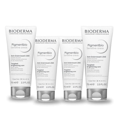 Bioderma Pigmentbio Sensitive Area Whitening Cream 75 ml -4 Pack