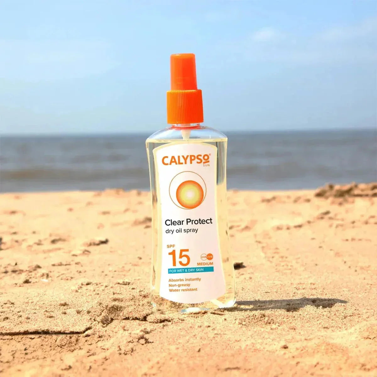 Calypso Clear Protect Spray For Wet/dry Skin Spf15 200ml