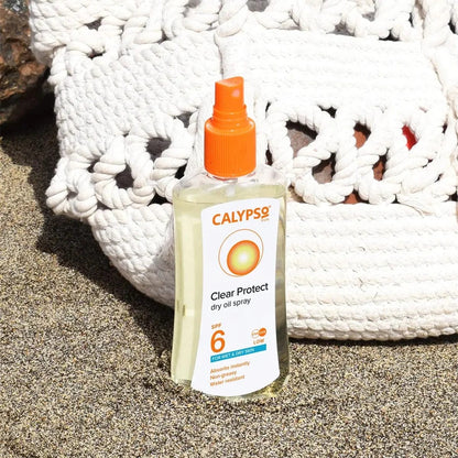 Calypso Clear Protect Spray For Wet/dry Skin Spf6 200 ml -3 Pack