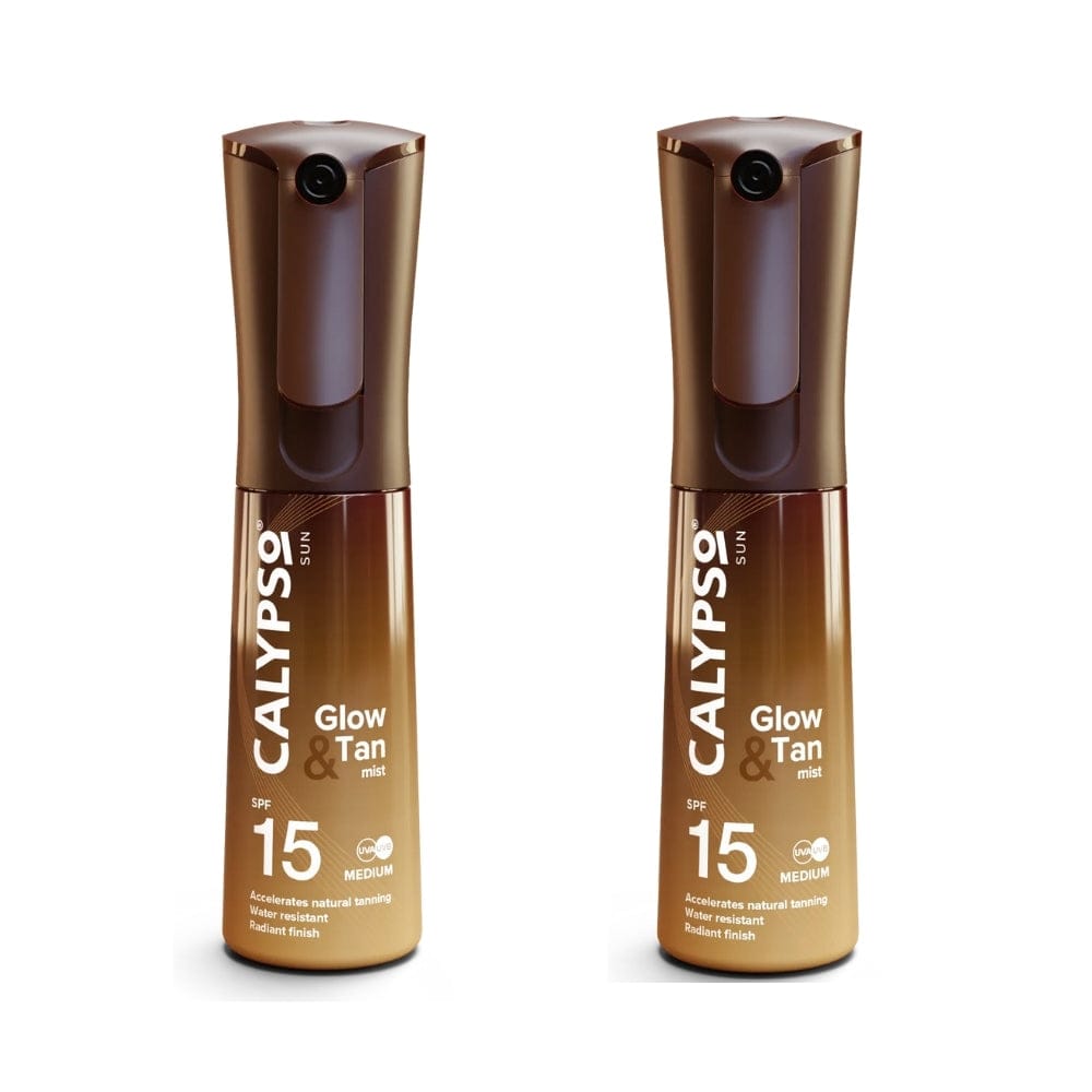 Calypso Glow &amp; Tan Mist Spf 15 100 ml -2 Pack