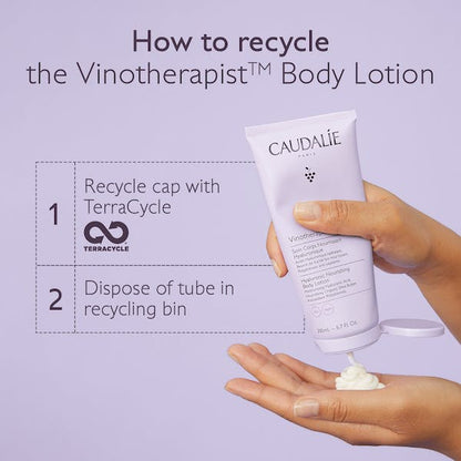 Caudalie Vinotherapist Nourishing Hyaluronic Body Lotion 200 ml -2 Pack