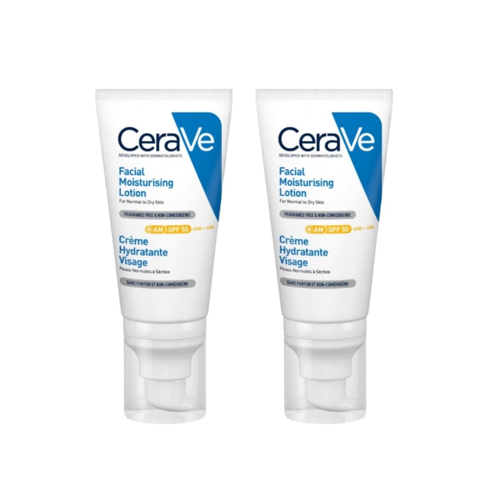 Cerave Facial Moisturising Lotion Spf 50 52 ml -2 Pack