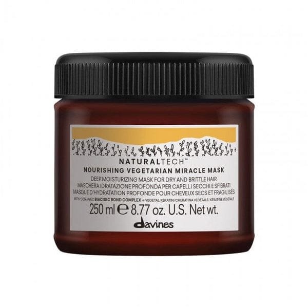 Davines Nourishing Vegetarian Miracle Damaged Dry Hair Moisturizing Mask 250 Ml