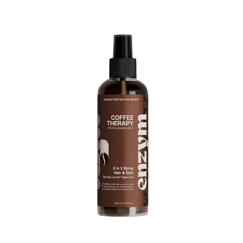 Enzym Cosmetics Natural Coffee Tonic Hair (Anti-Shedding, Repairing) and Skin Care 200 ml