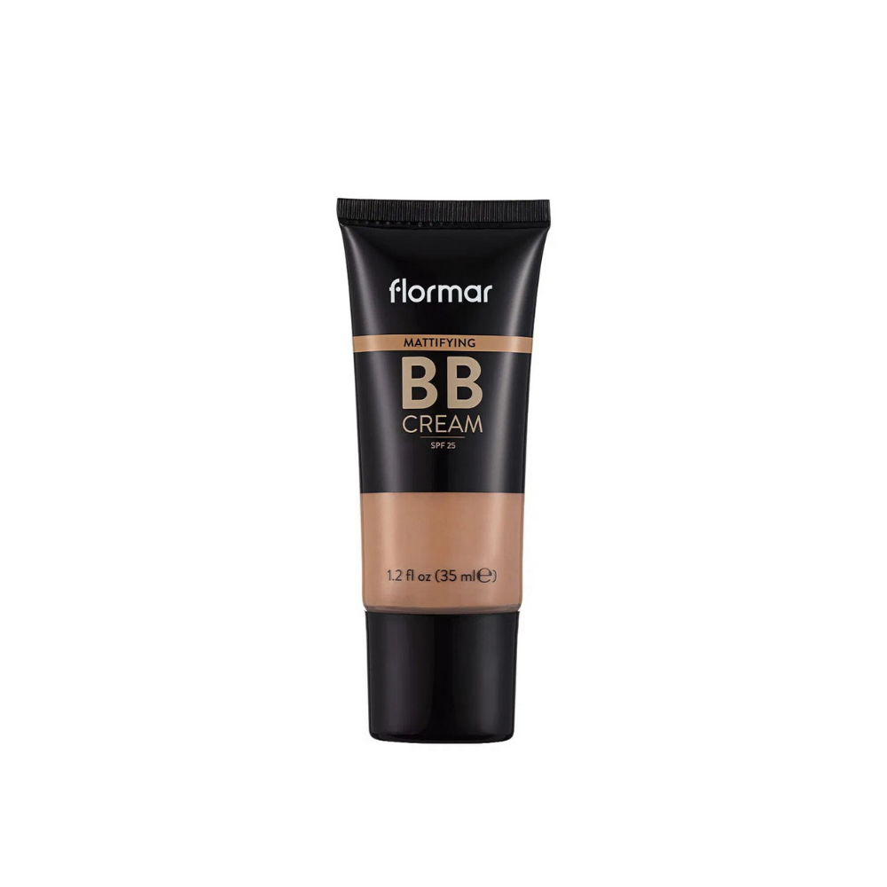 Flormar Anti-Shine SPF25 Matte Finish BB Cream for Oily &amp; Combination Skin 35ml - 005 Medium