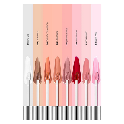 Flormar Dewy Lip Glaze Non-Sticky Lip Gloss for a Glossy &amp; Full Look - 001 Wet Lips