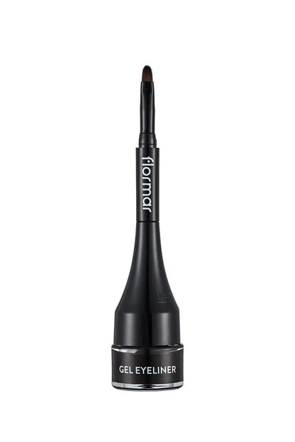 Flormar Highly Pigmented &amp; Matte Finish Creamy Gel Eyeliner - 001 Gel Black