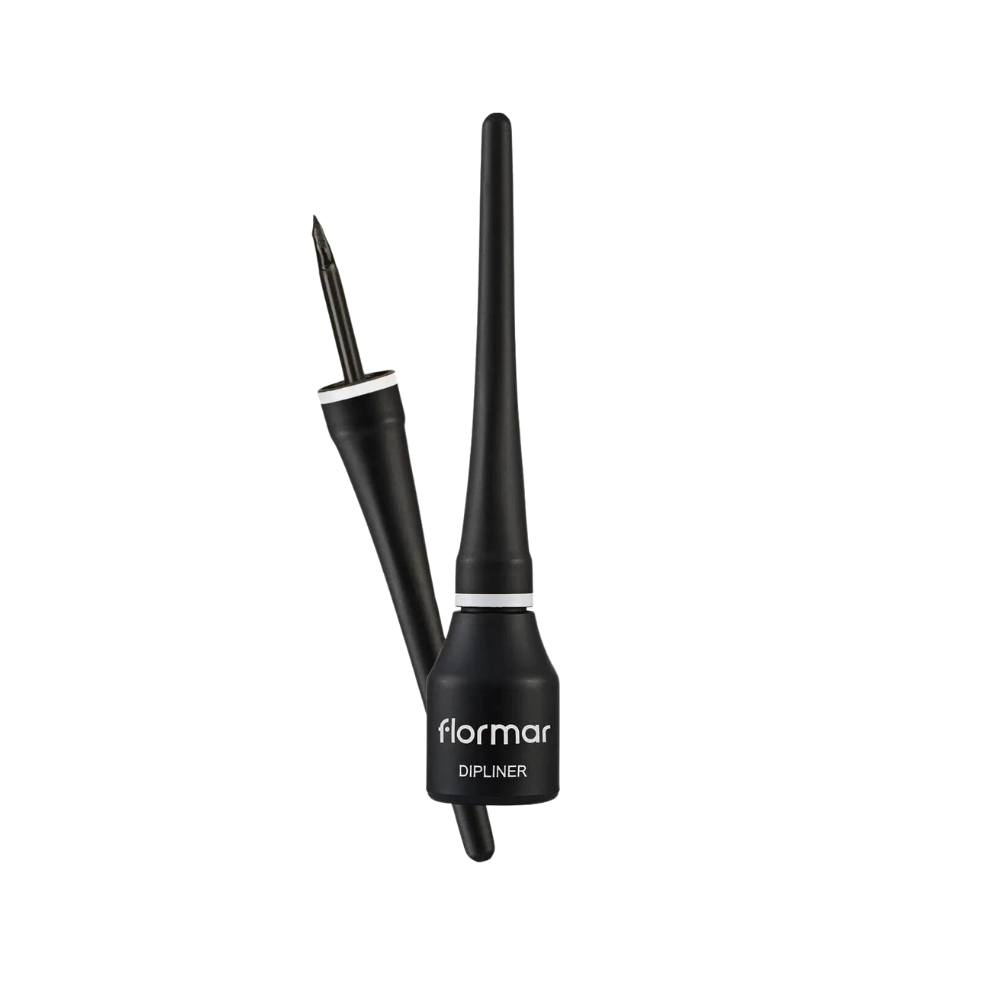 Flormar Highly Pigmented &amp; Semi-Matte Finish Dipliner 3.5ml - Black