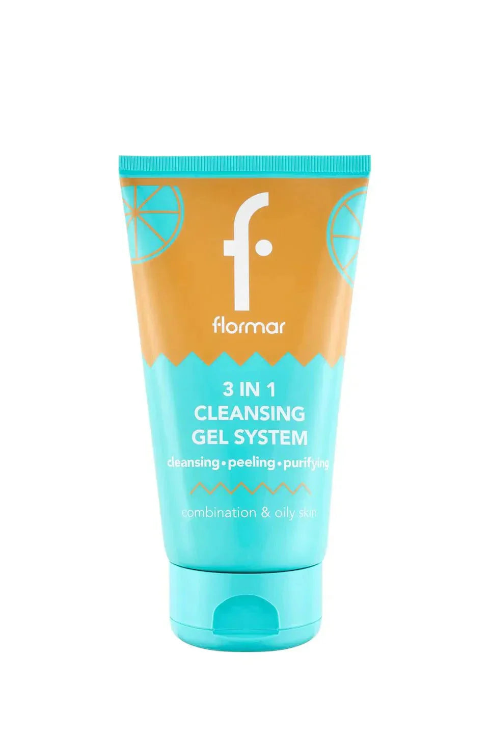 Flormar Peeling/Facial Cleansing Gel with Citrus Extracts for Combination &amp; Oily Skin 150ml