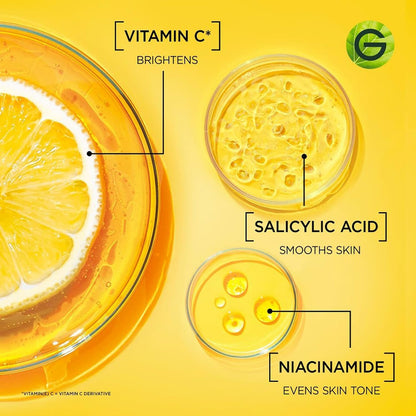 Garnier Skin Active Vitamin C Garnier Vitamin C Anti-Dark Spots &amp; Brightening Serum 30 ml 2 Pack