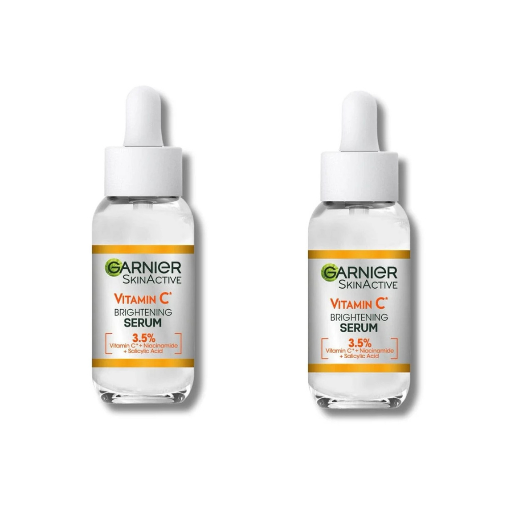 Garnier Skin Active Vitamin C Garnier Vitamin C Anti-Dark Spots &amp; Brightening Serum 30 ml 2 Pack
