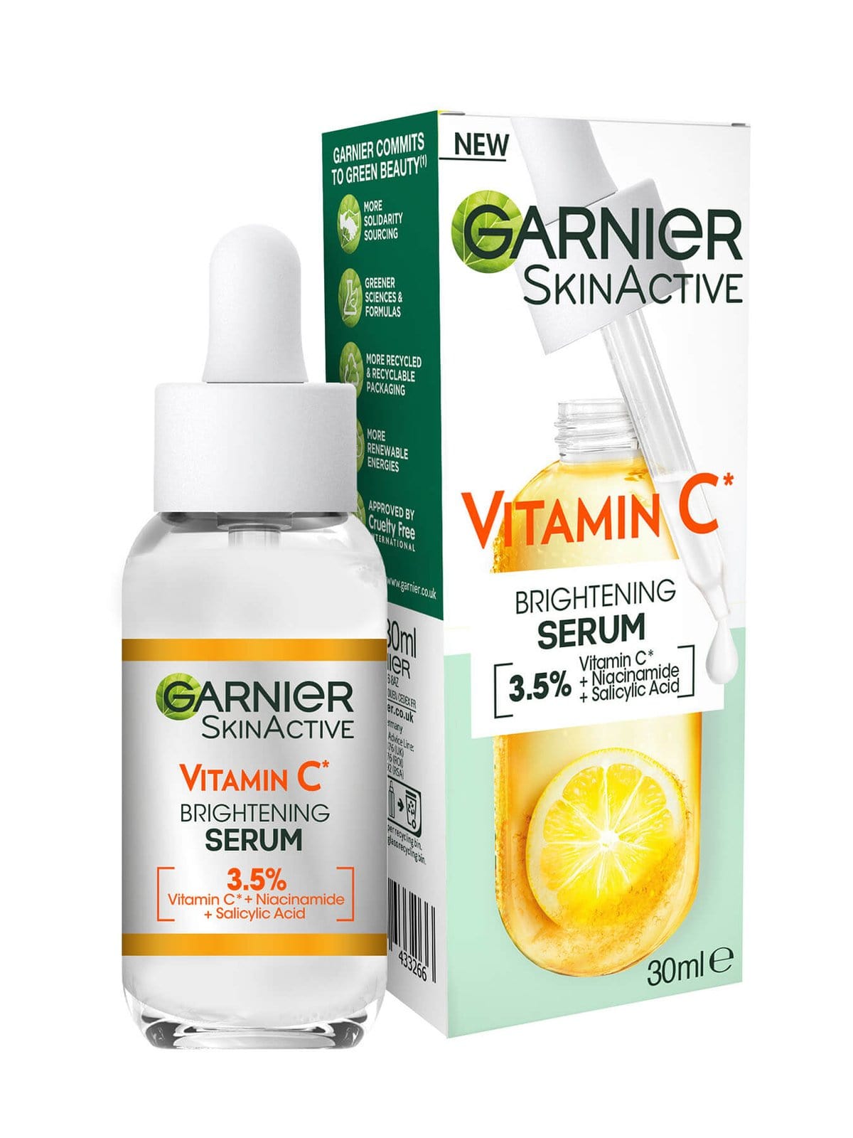 Garnier Skin Active Vitamin C Garnier Vitamin C Anti-Dark Spots &amp; Brightening Serum 30 ml 3 Pack